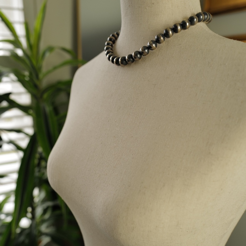 Authentic Sterling Silver Native American Navajo … - image 3